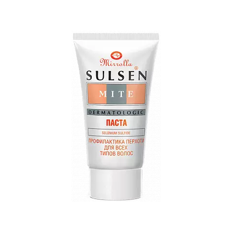 Паста сульсеновая 1% против перхоти Сульсен Мите 40мл