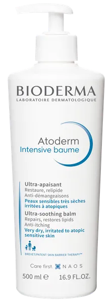 Бальзам для лица Атодерм Интенсив BIODERMA с помпой 500мл