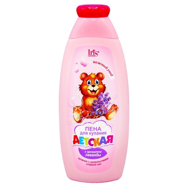 Пена для купания детская с ароматом лаванды 250мл