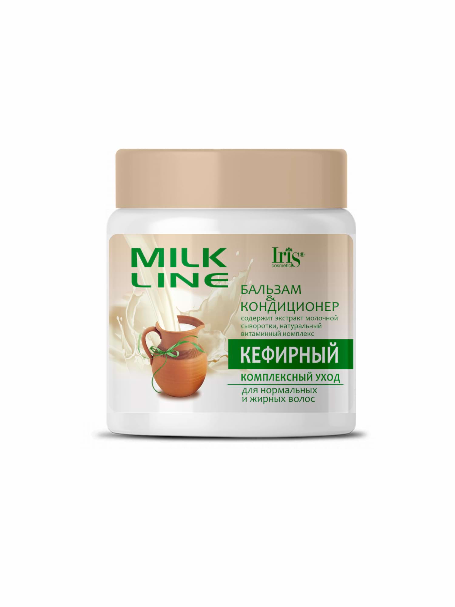 Бальзам-кондиционер Кефирный MILK LINE 500мл