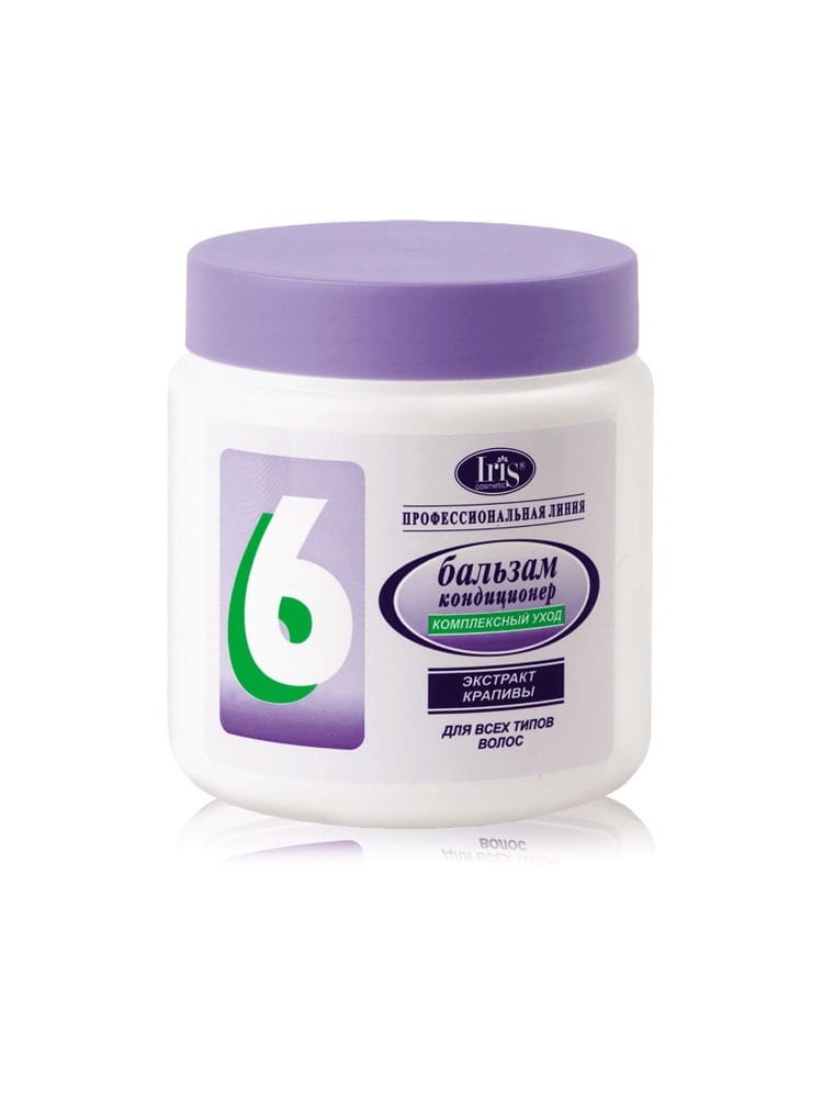 Бальзам-кондиционер ПРОФ.ЛИНИЯ №6 с экстрактом крапивы для всех типов волос 500мл