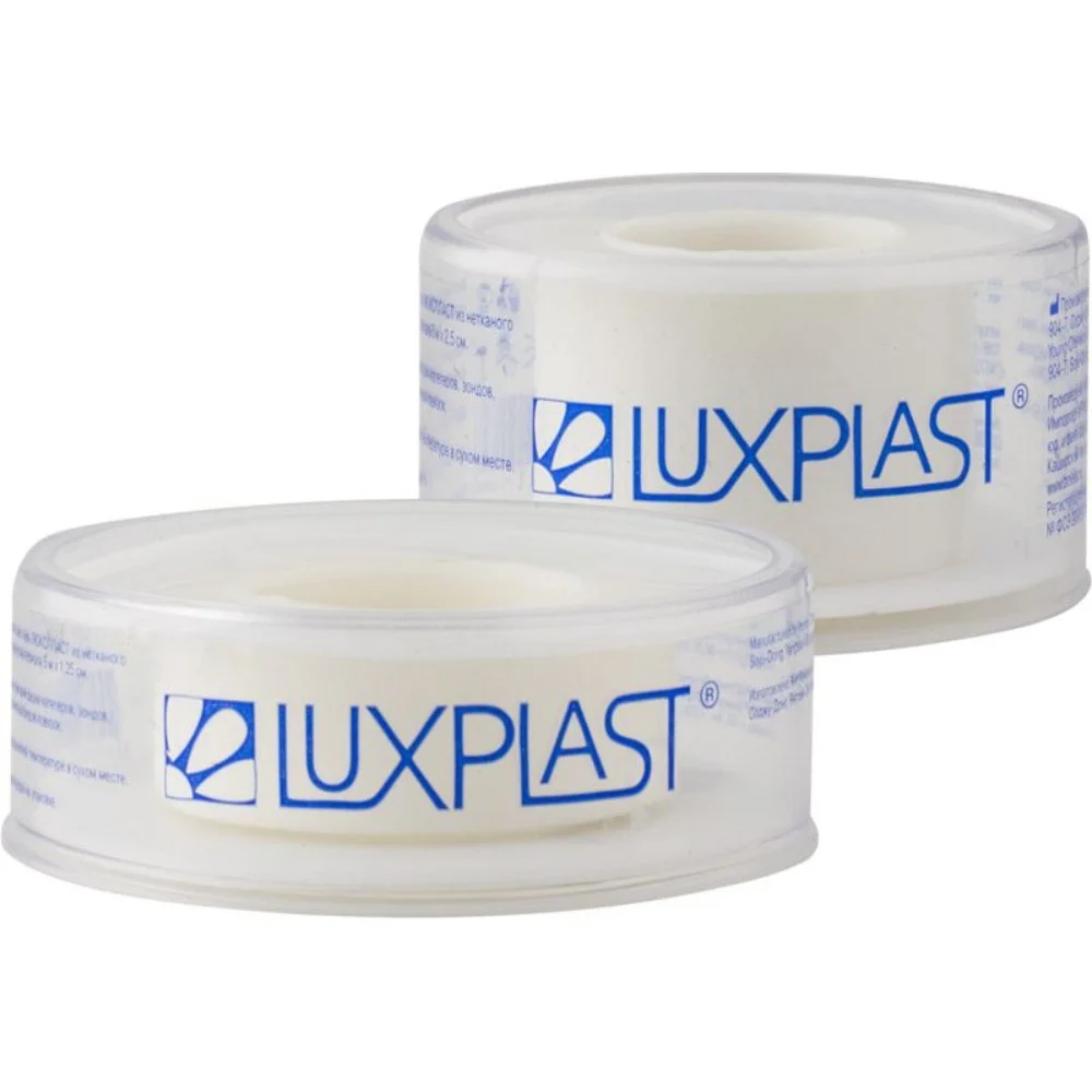 Пластырь Luxplast нетканая основа 5м 1,25см