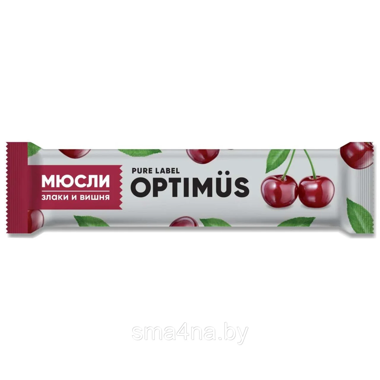 Батончик-мюсли Optimus 25г Злаки и вишня