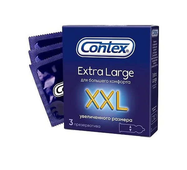 Презервативы Contex Extra Large увеличенного размера №3