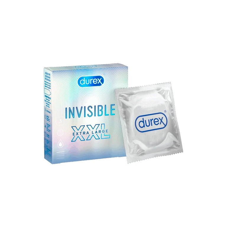 Презервативы Durex №3 Invisible ХХL