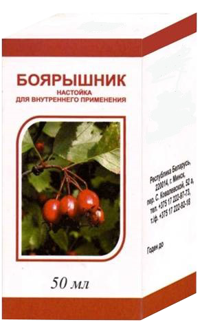 Боярышник настойка для внутр. прим. 50мл флакон №1