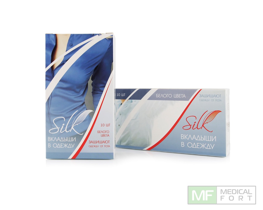 Вкладыши ежедневные для защиты одежды от пота Silk №10
