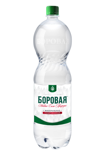 Вода минеральная Боровая газирован. 1,5л