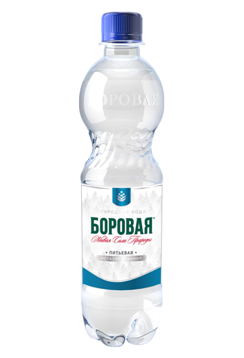 Вода питьевая Боровая негазированная 0,5л