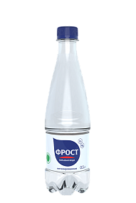 Вода питьевая природная Фрост артезианская негазированная 0,5л ПЭТ бутылка
