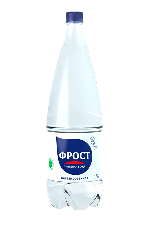 Вода питьевая природная Фрост артезианская  негазированная 1,5л ПЭТ бутылка