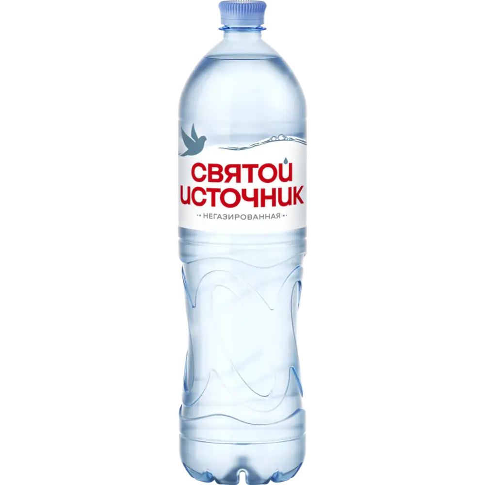 Вода природная питьевая Святой источник первой категории  негазированная 1,5л ПЭТ бутылка