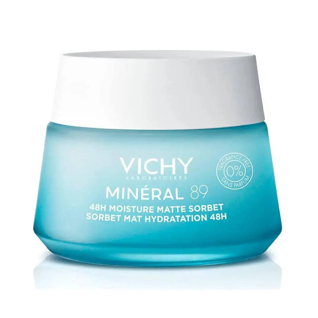Гель -сорбет матир для лица с увлажнением 48ч VICHY MINERAL 89 50мл