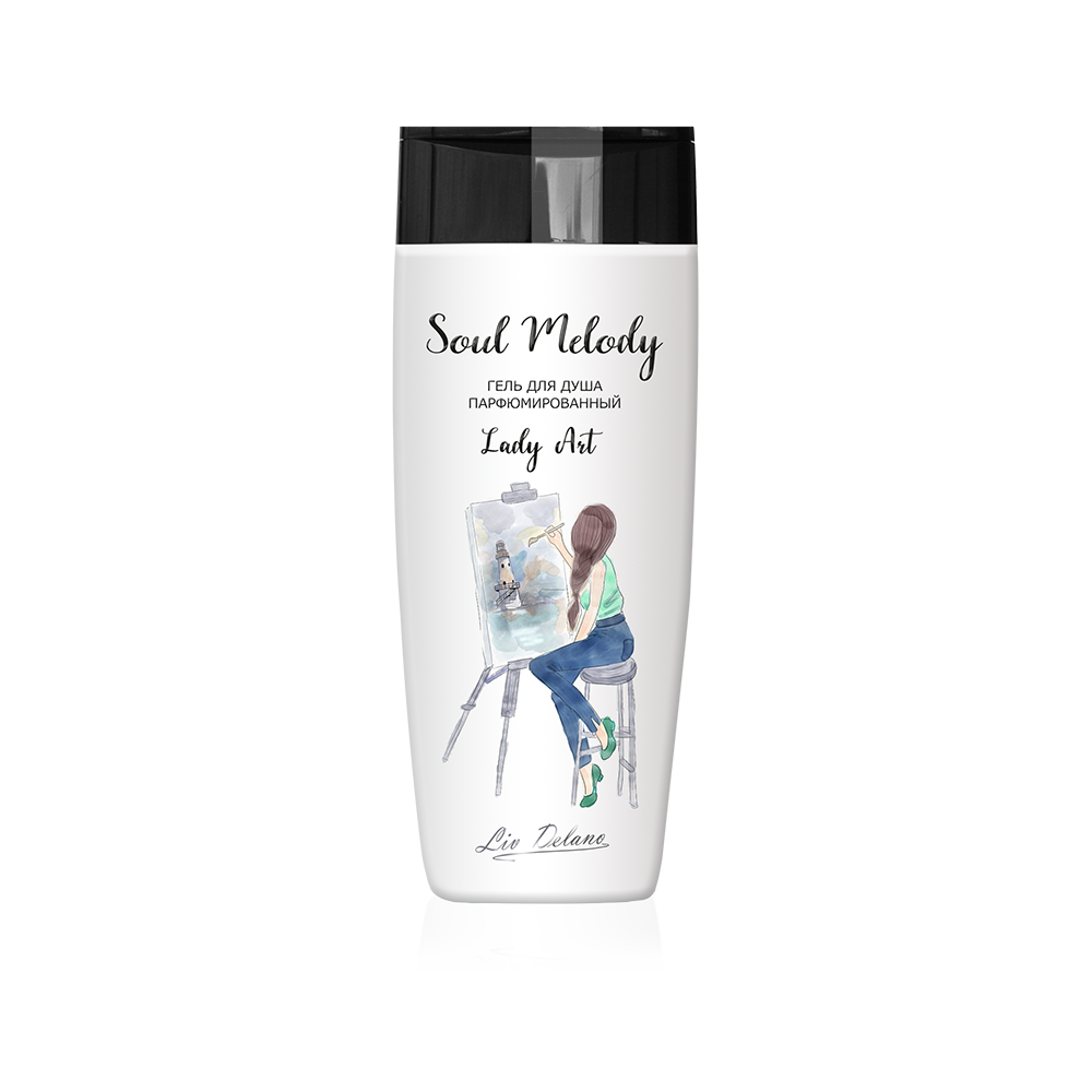 Гель для душа 250г парфюмированный Lady Art