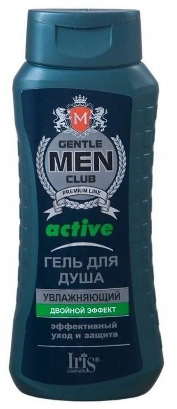 Гель для душа ACTIVE Увлажняющий GENTLEMEN CLUB 400мл