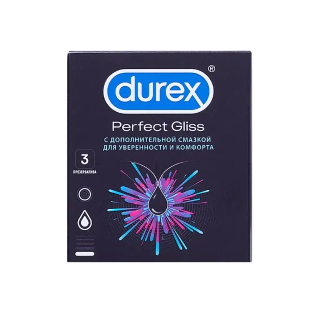 Презервативы Durex Perfect Gliss №3