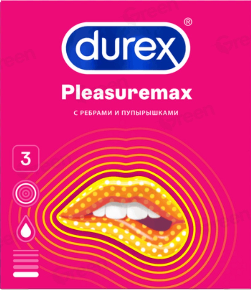 Презервативы Durex Pleasuremax с рельеф полос и точечной текстурой №3