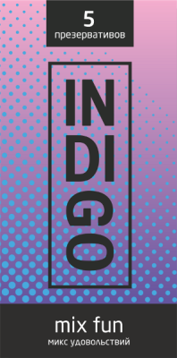 Презервативы INDIGO Mix Fun микс удовольствий №5