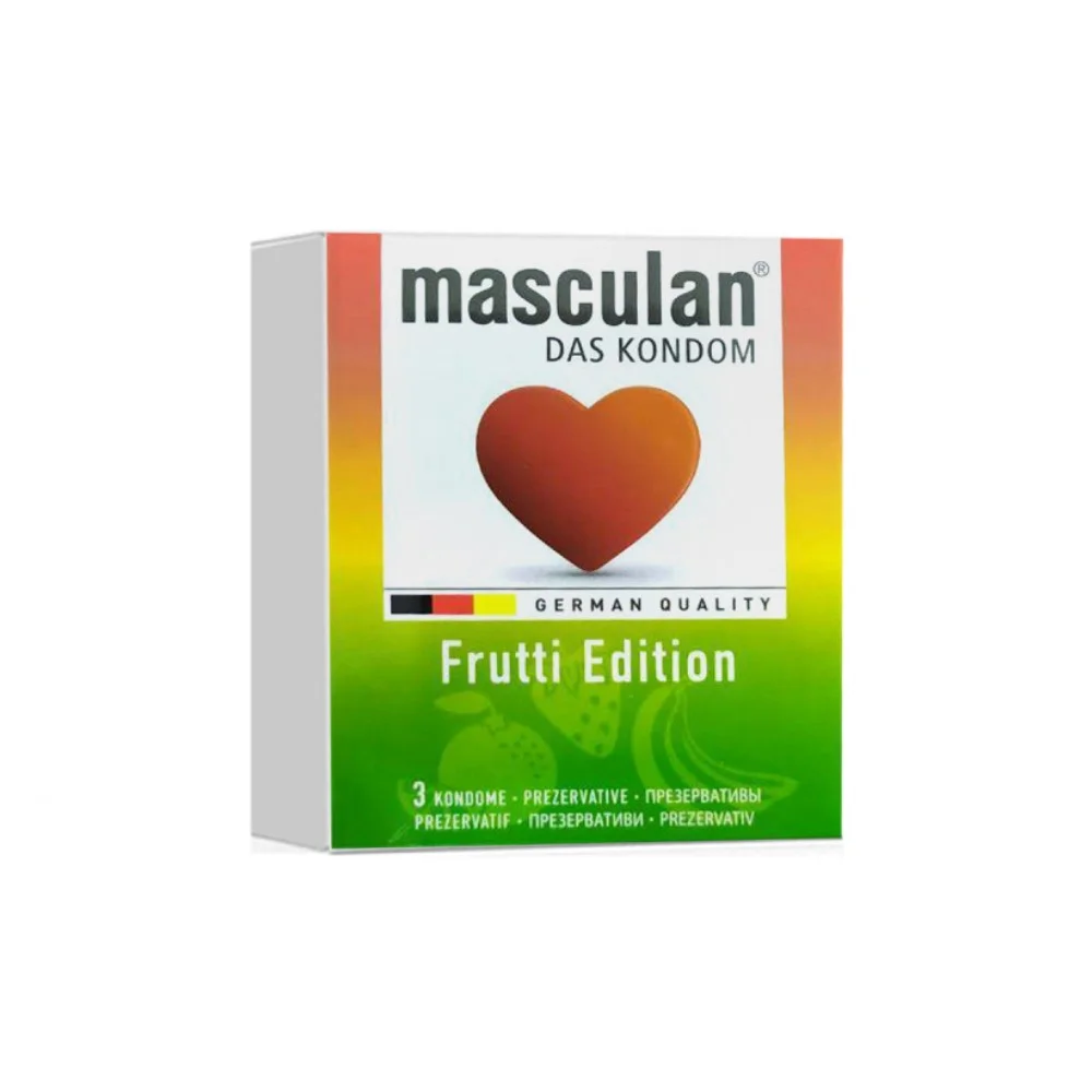 Презервативы Masculan Frutti Edition (цветные с ароматами) №3