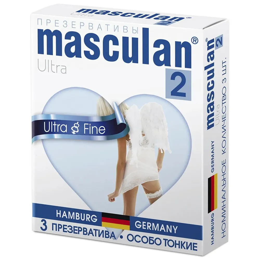 Презервативы Masculan Ultra-2 особо тонкие №3