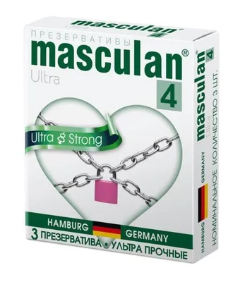 Презервативы Masculan Ultra-4 ультра прочные №3