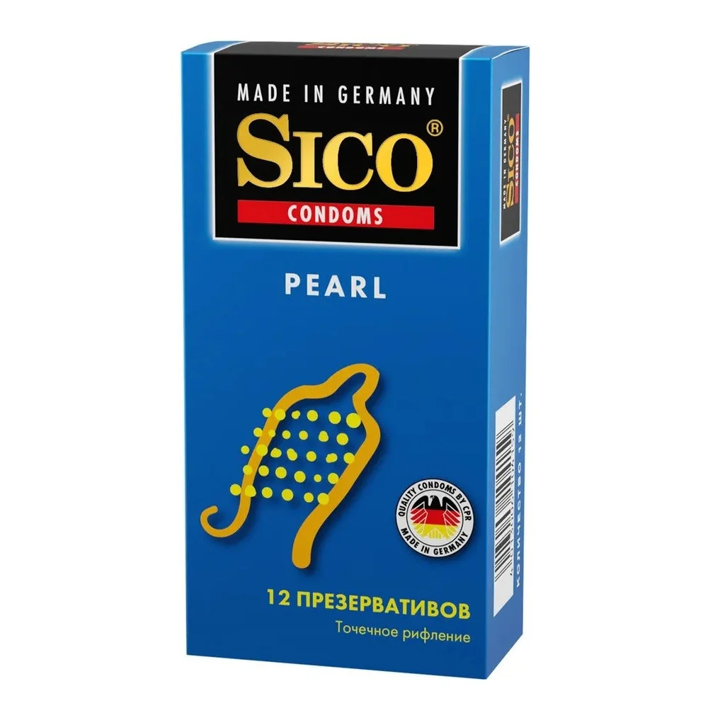 Презервативы SICO - PEARL (точечное рифления) №12