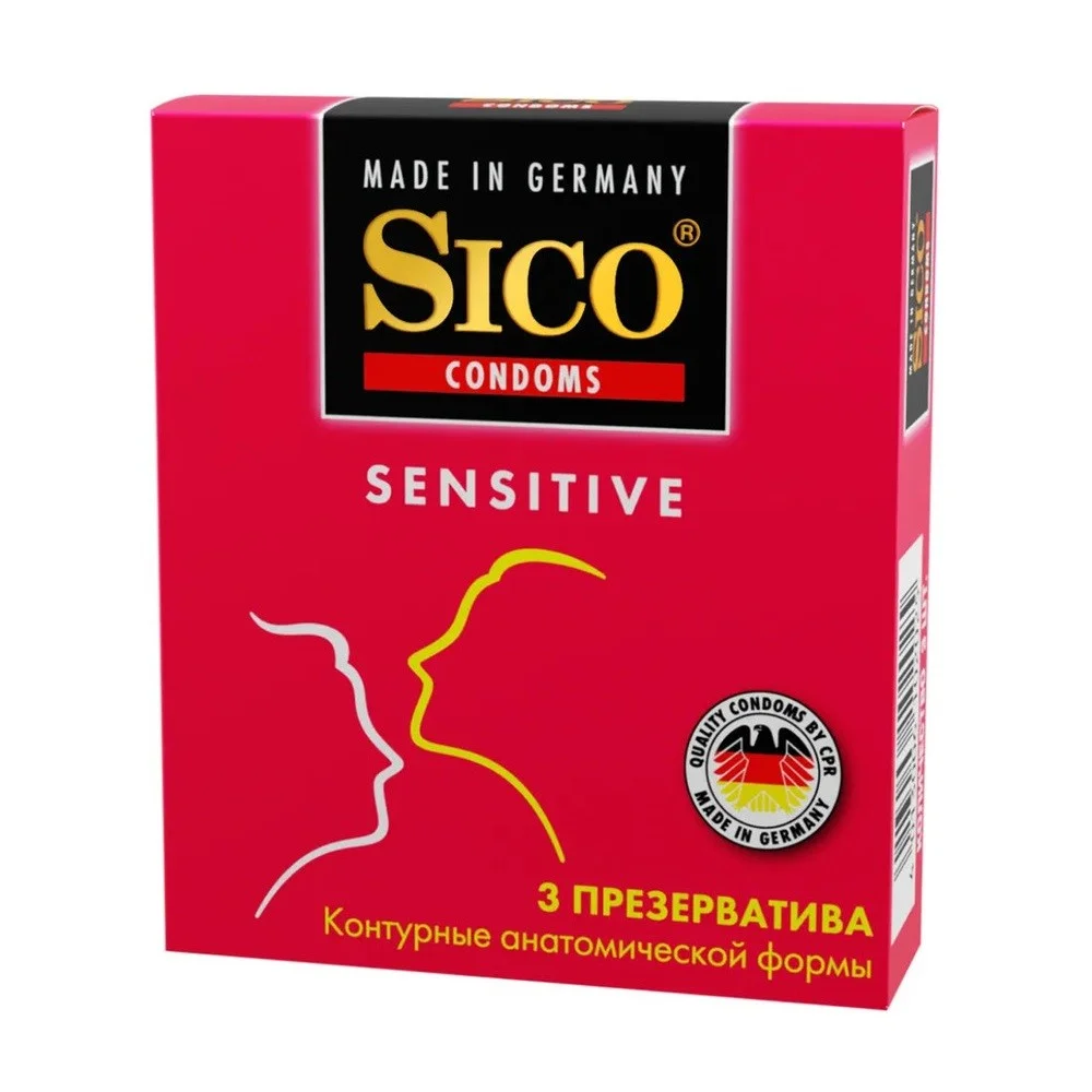 Презервативы SICO - SENSITIVE (контурные) №3