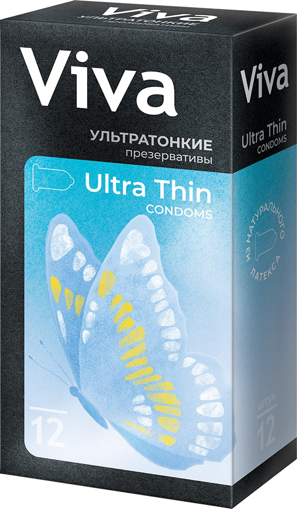 Презервативы Viva ультратонкие №12