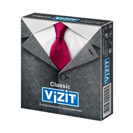 Презервативы Vizit Classic классик №3