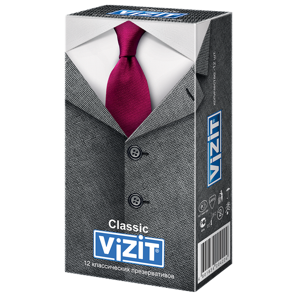 Презервативы Vizit Classic классические №12