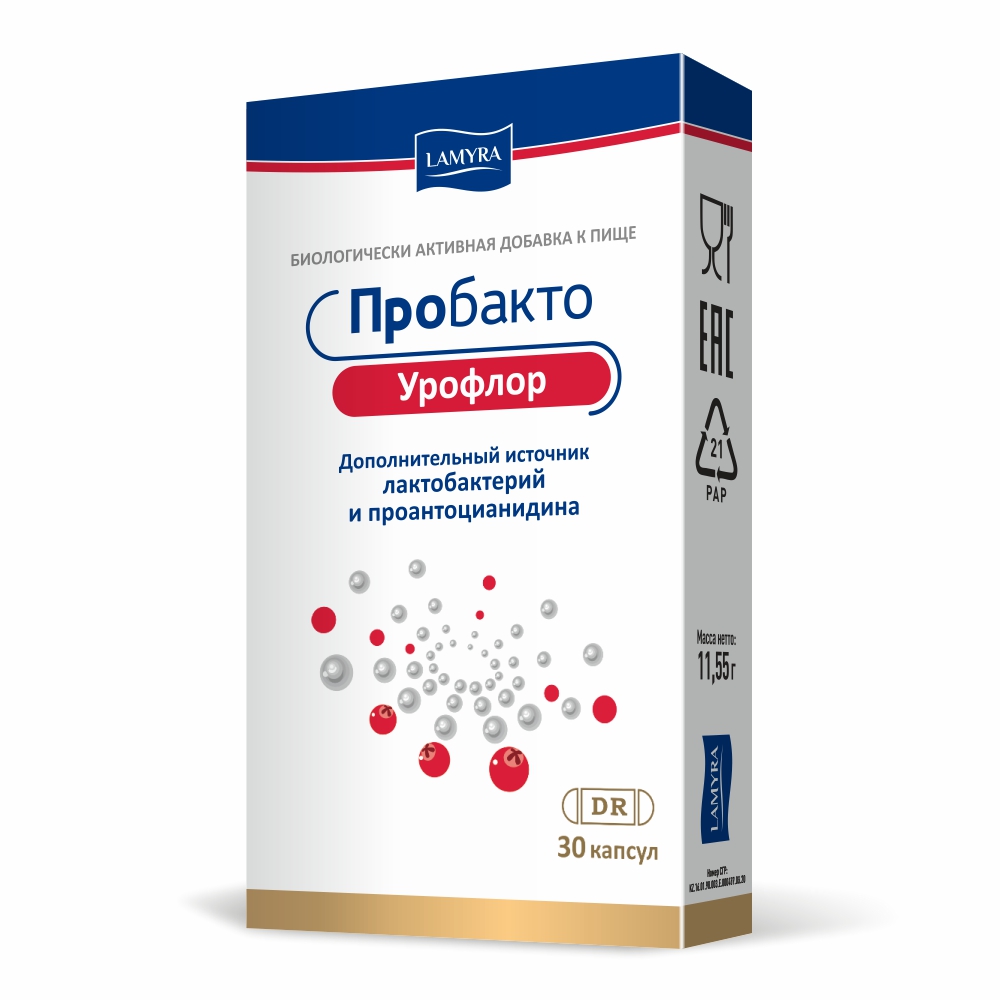 Пробакто Урофлор капсулы №30 Бад