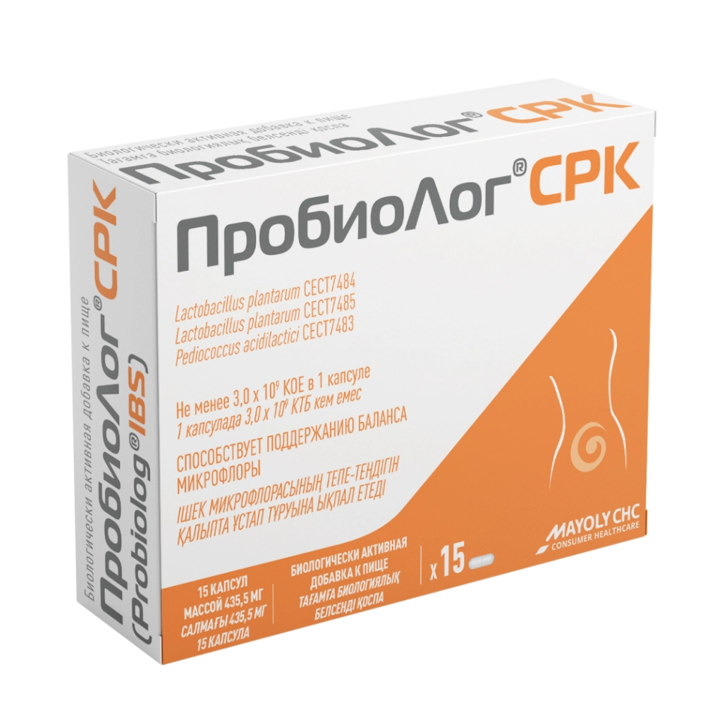 ПробиоЛог СРК капсулы 435,5мг №15 БАД