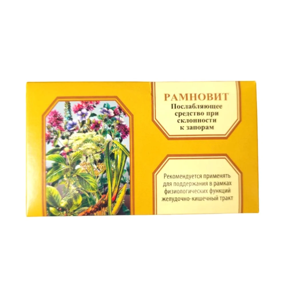 Рамновит травяной состав при запорах 1,5г фильтр-пакет №30 БАД