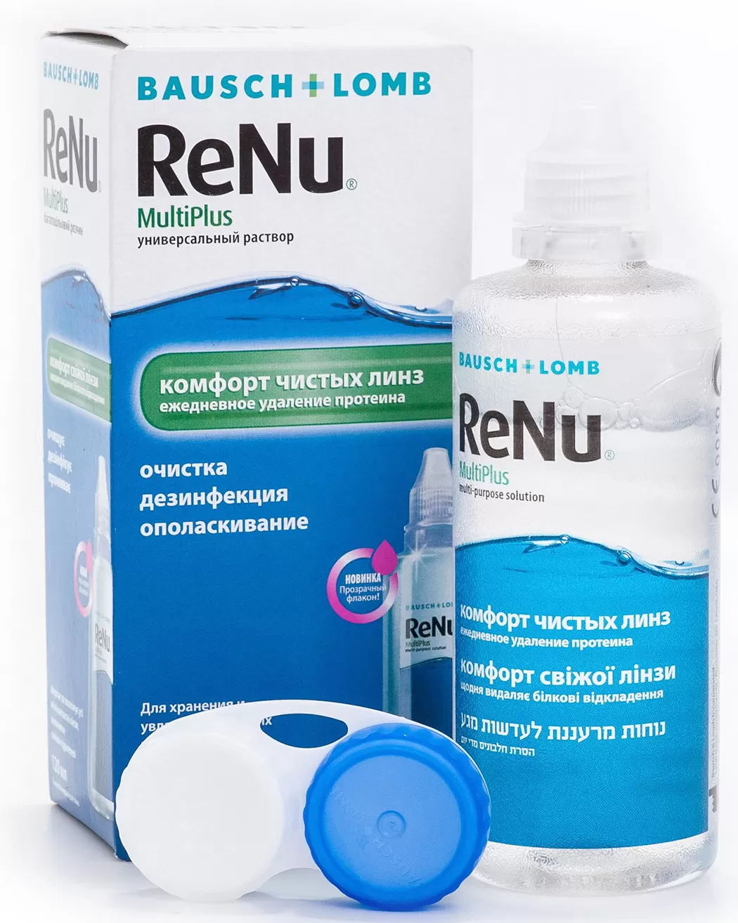 Раствор для контактных линз ReNu MultiPlus р-р 360мл флакон с контейнером для линз №1