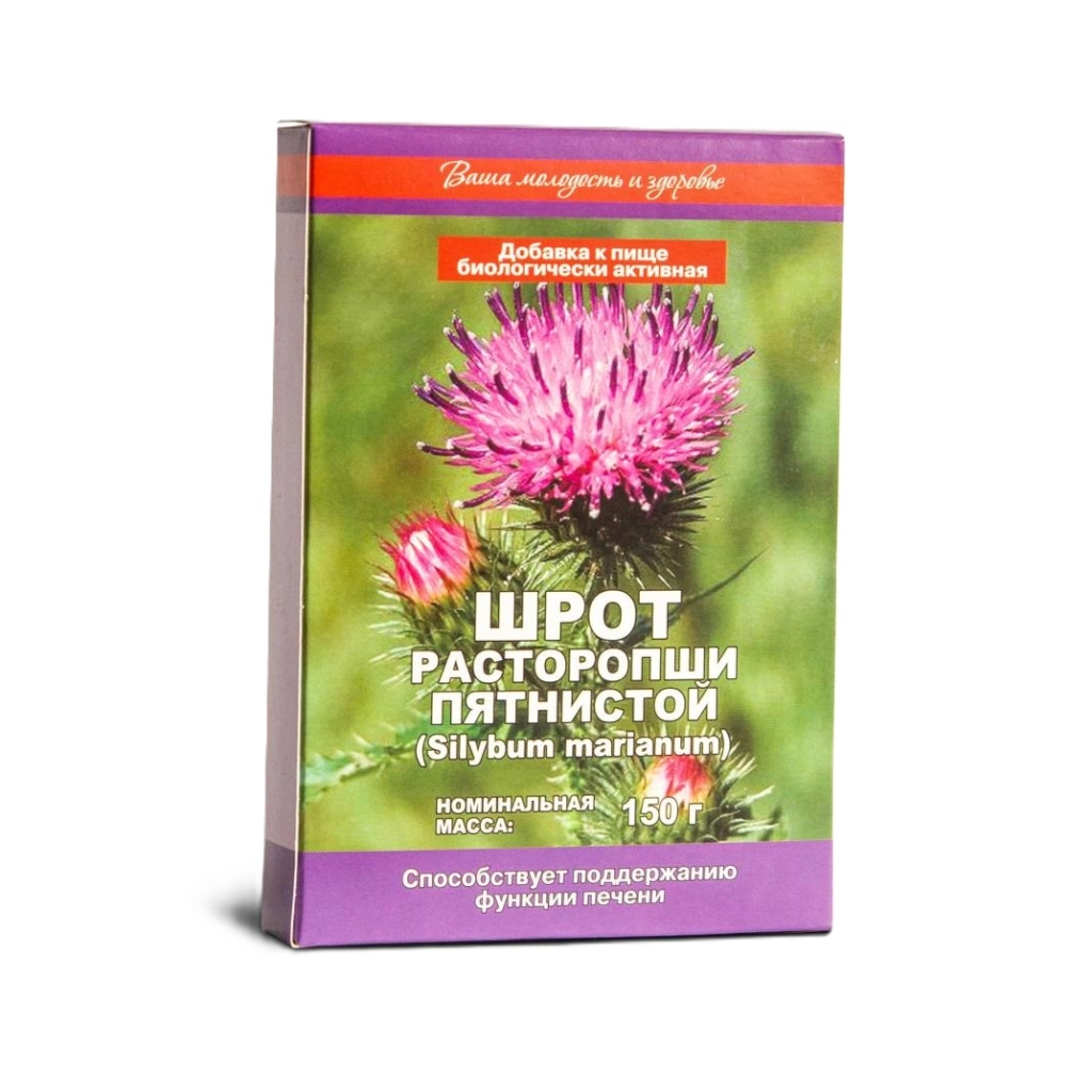 Расторопши пятнистой шрот 150г БАД
