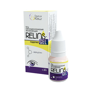 Гель офтальмологический увлажняющий RELINS-GEL поддержка 