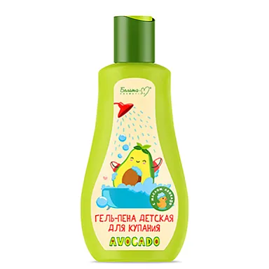 Гель-пена детская для купания Avocado 250г