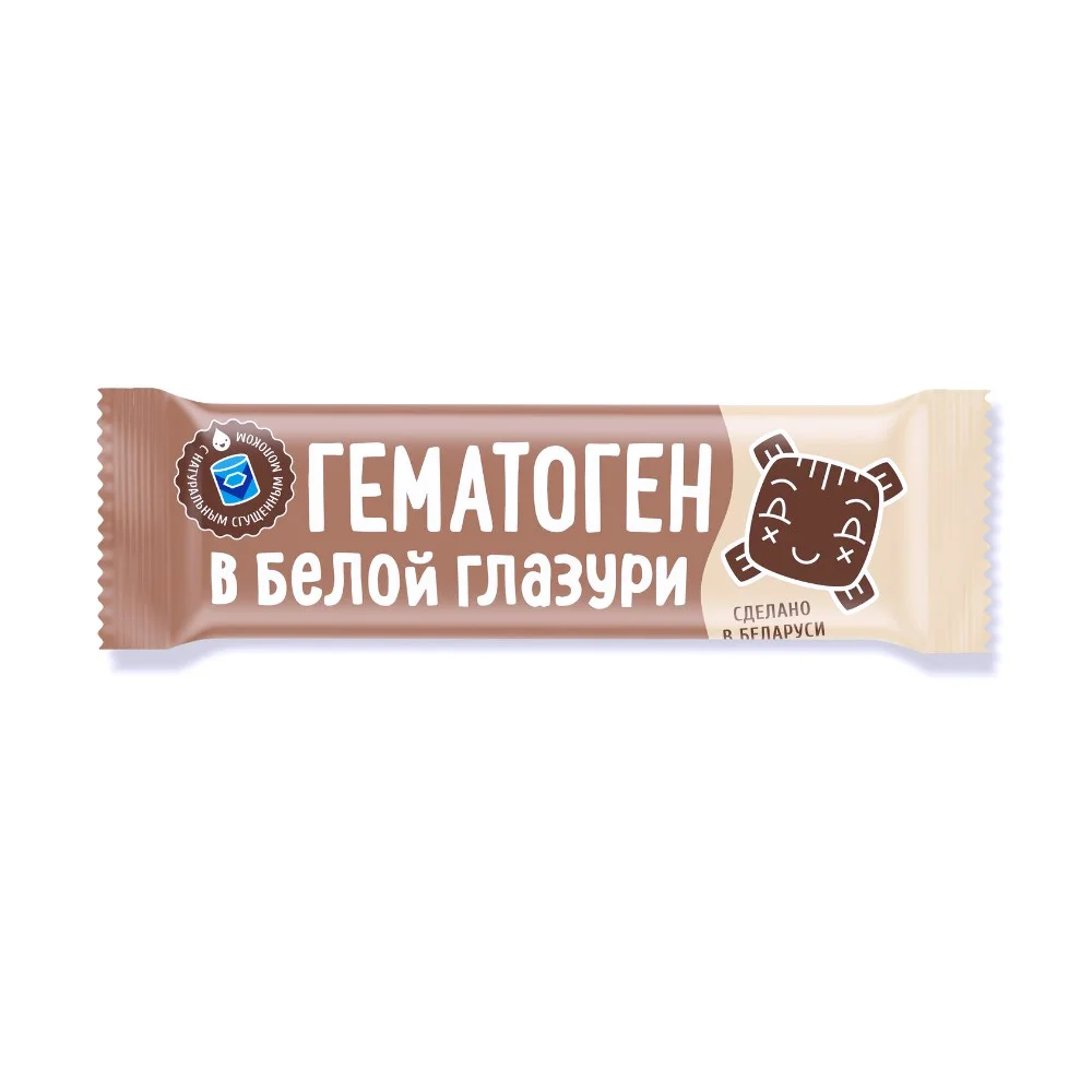 Гематоген в белой глазури 40г БАД