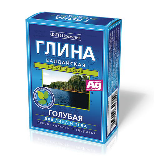 Глина голубая 