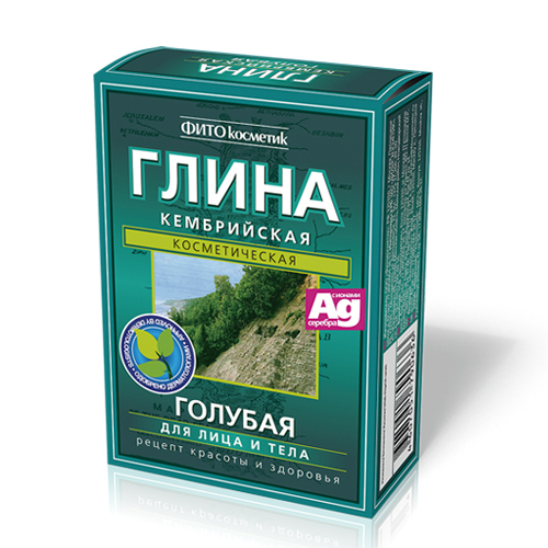 Глина голубая 