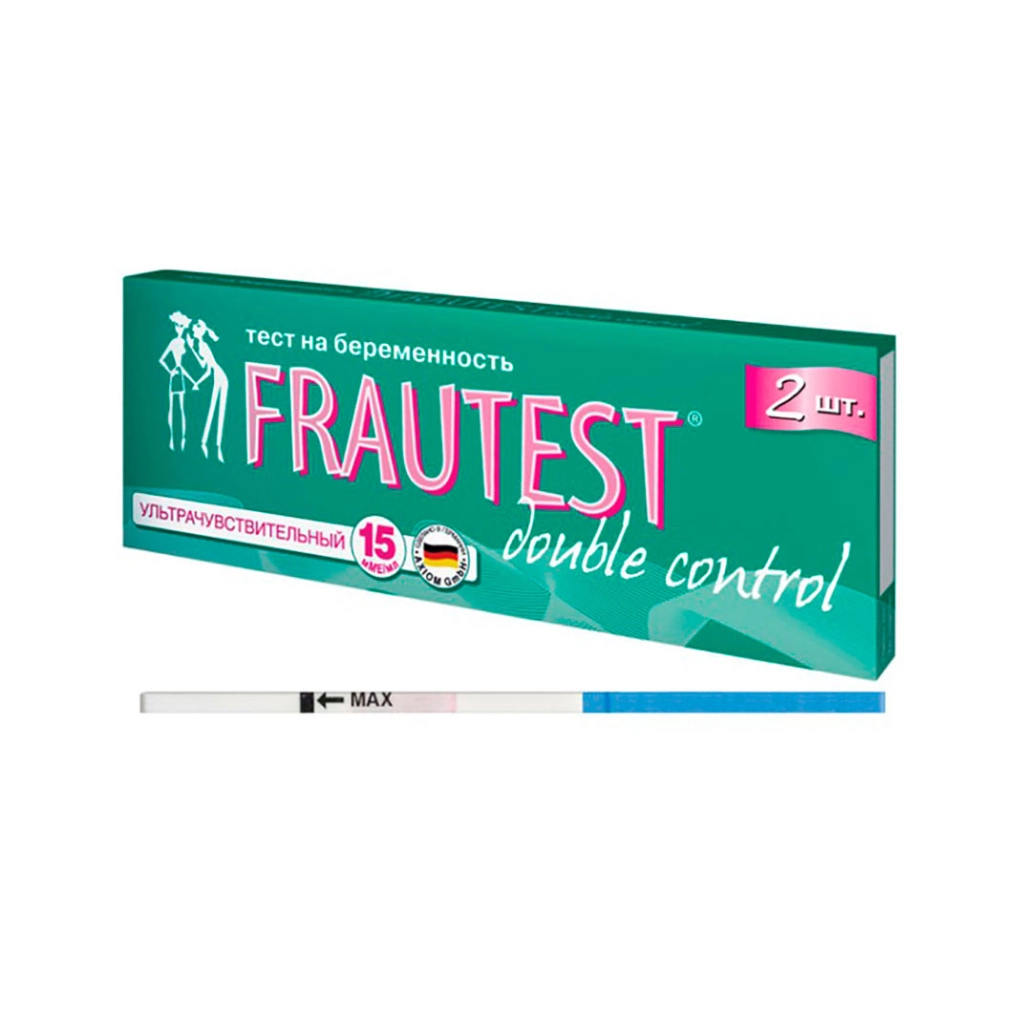 Тест для определения беременности FRAUTEST Double Control для дом. использования №2