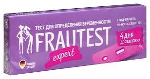 Тест для определения беременности FRAUTEST expert тест-кассета №1