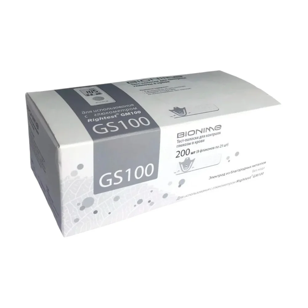 Тест-полоски GS 100 №200