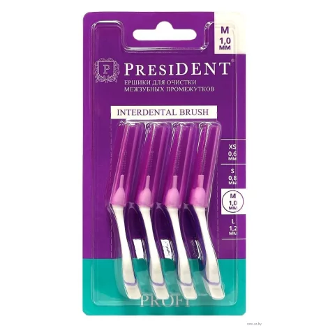 Ершики межзубные PRESIDENT PROFI M
