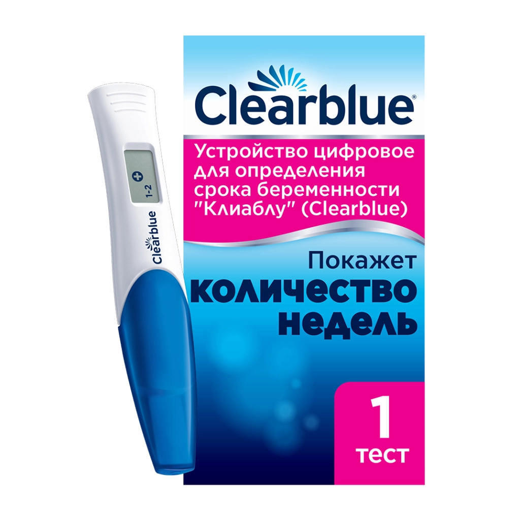 Устройство цифровое для определения срока беременности Clearblue №1