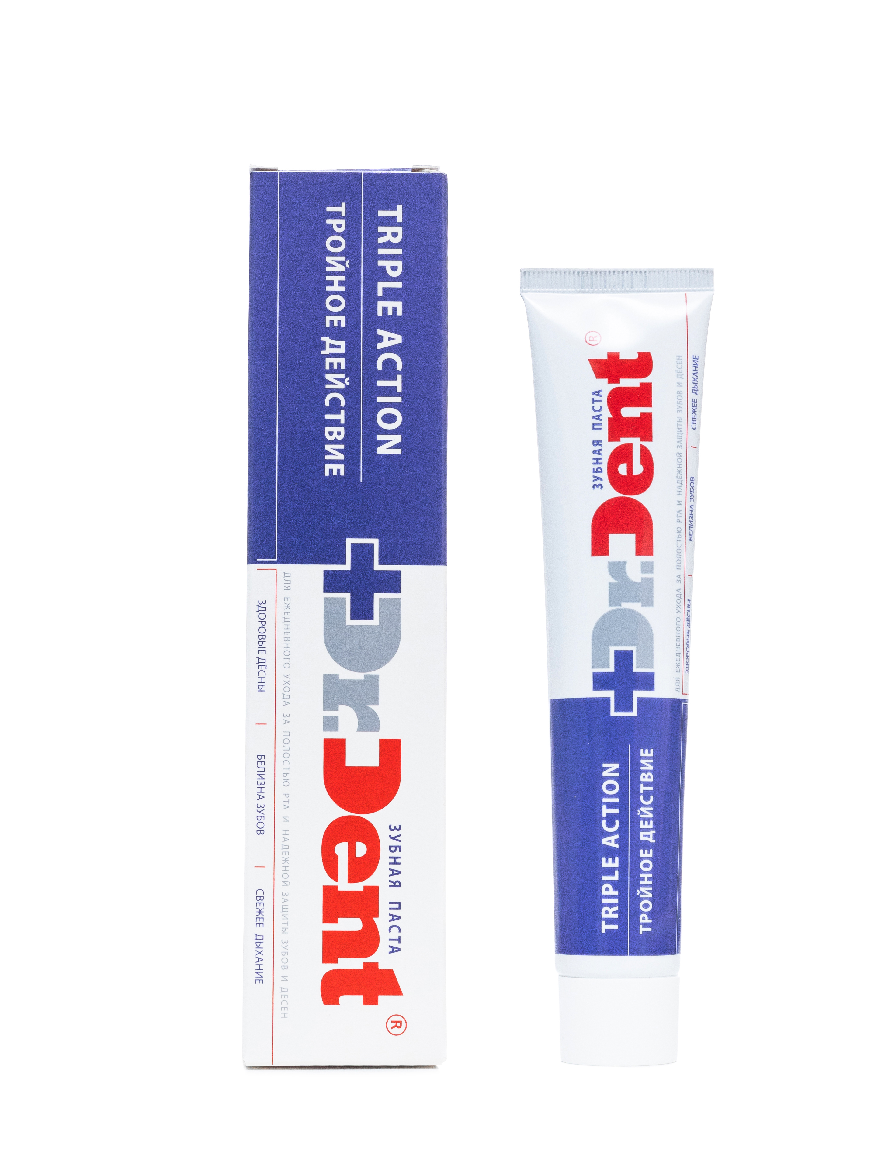 Зубная паста Dr.Dent Triple Action 100г