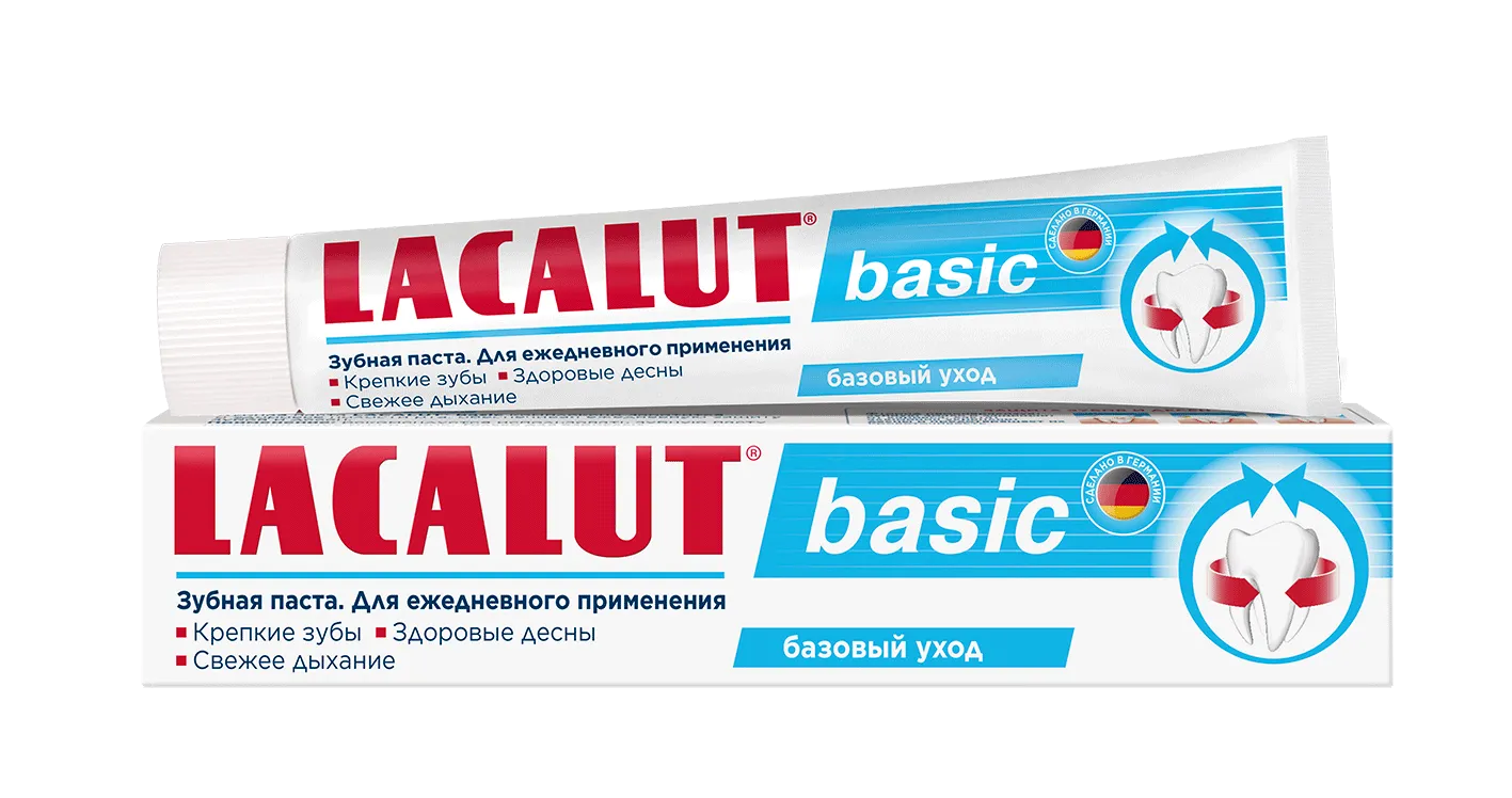 Зубная паста LACALUT Basic 75мл