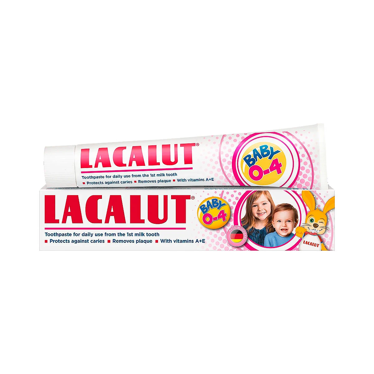 Зубная паста детская LACALUT Baby до 4-лет 50мл