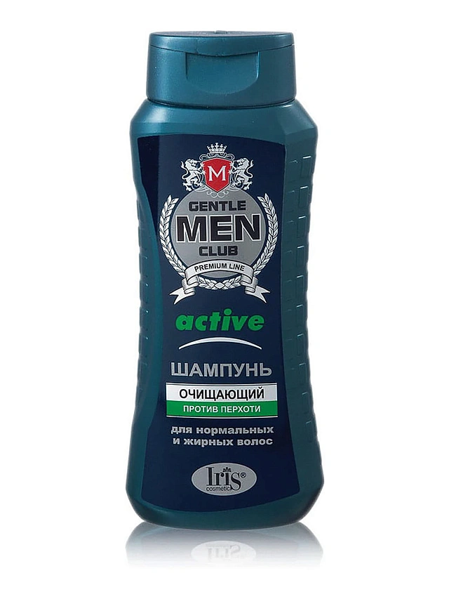 Шампунь ACTIVE Очищающий для норм. и жирных волос GENTLEMEN CLUB 400мл