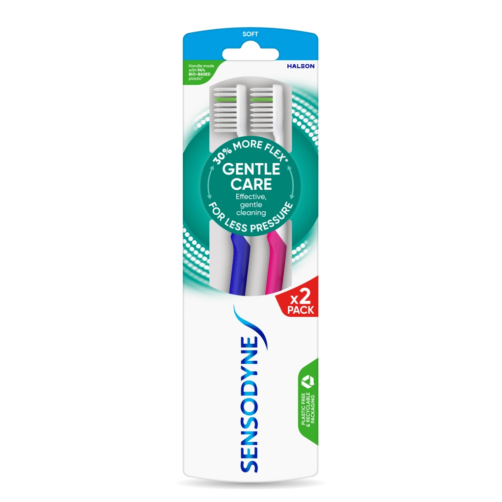 Зубная щетка Sensodyne Gentle Care мягкая набор №2